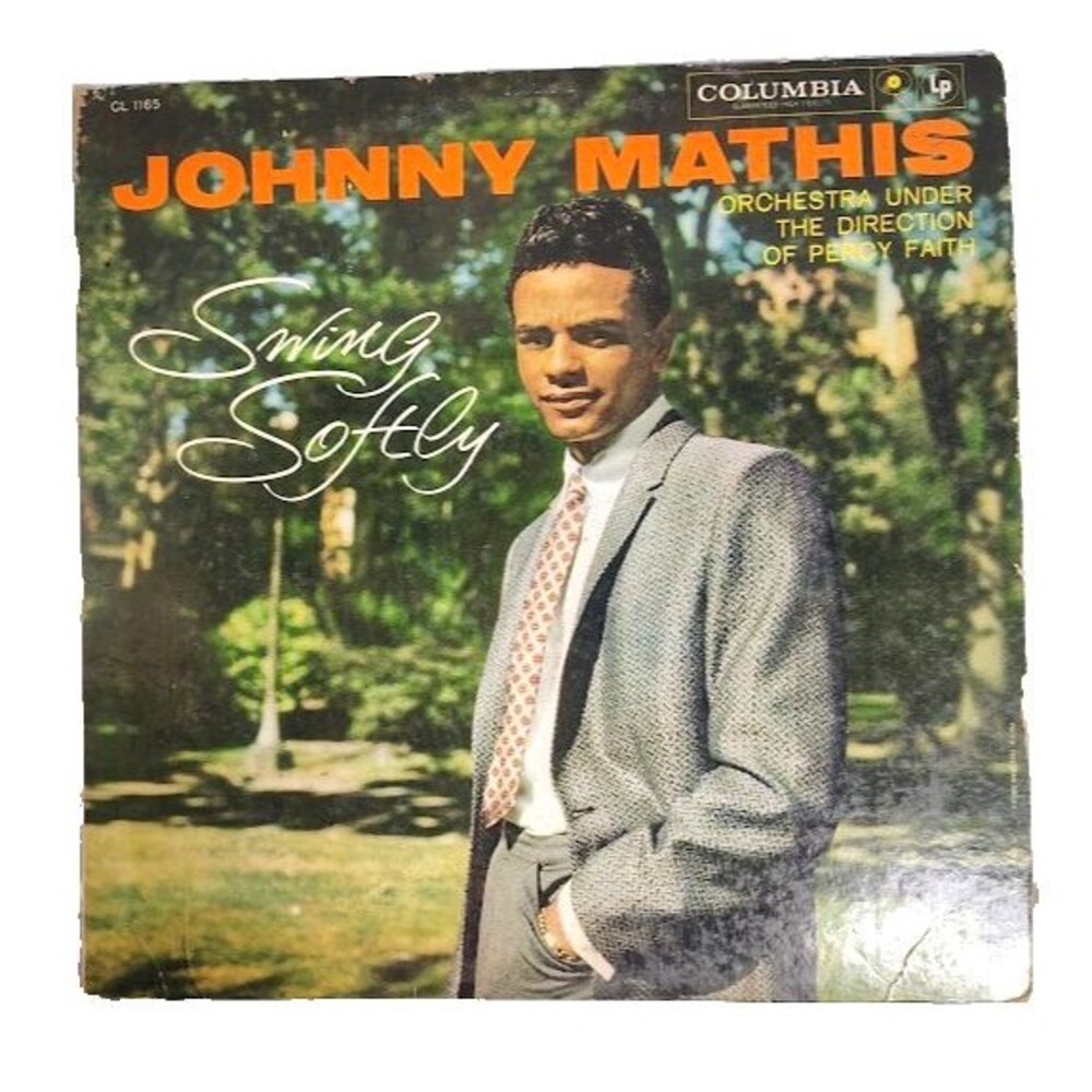 Johnny Mathis Swing Softly Vinyl Record 1958 Album Columbia CL 1165